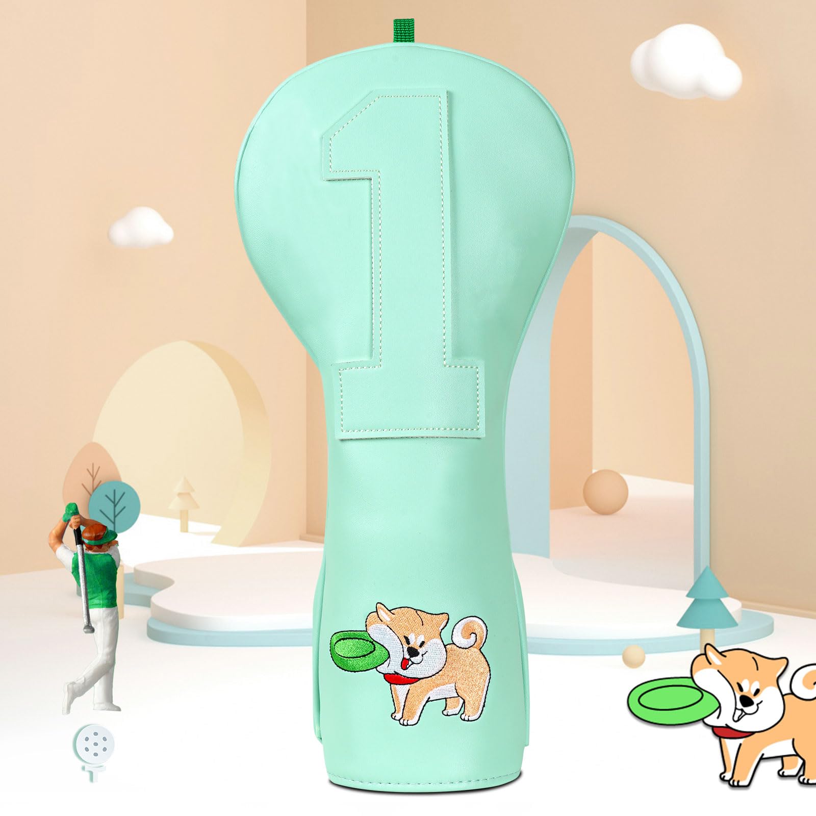 Amazon.co.jp: BIG TEETHヘッドカバー セット パターカバー ウッド